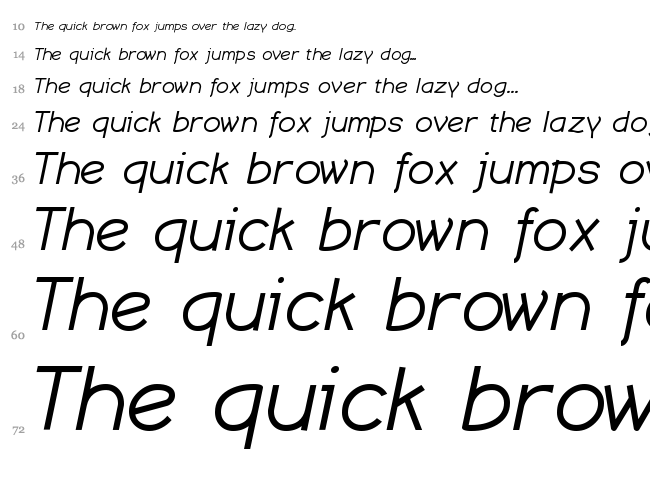 Dustismo font waterfall