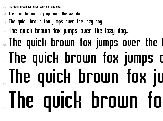 Empanada font waterfall