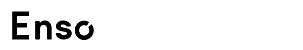 Enso font