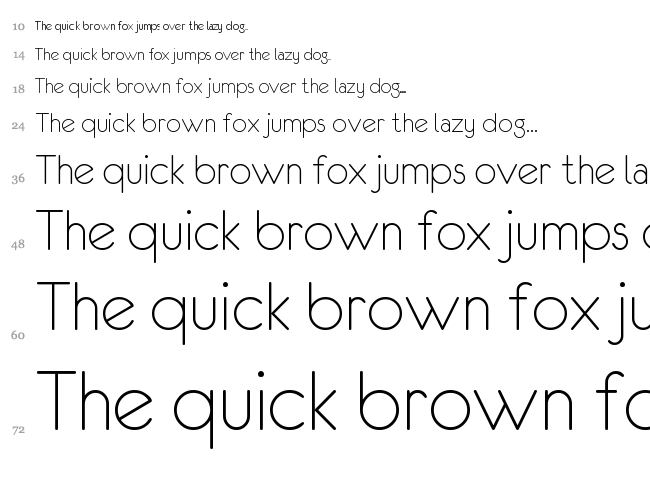Eurofurence font waterfall
