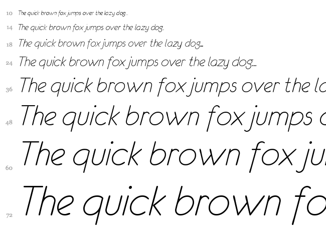 Eurofurence font waterfall
