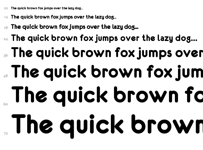 Eurofurence font waterfall