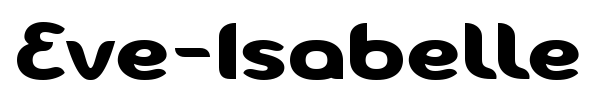 Eve-Isabelle font