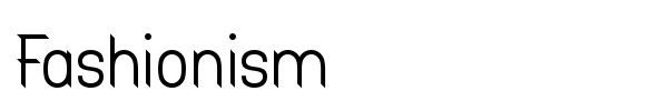 Fashionism font