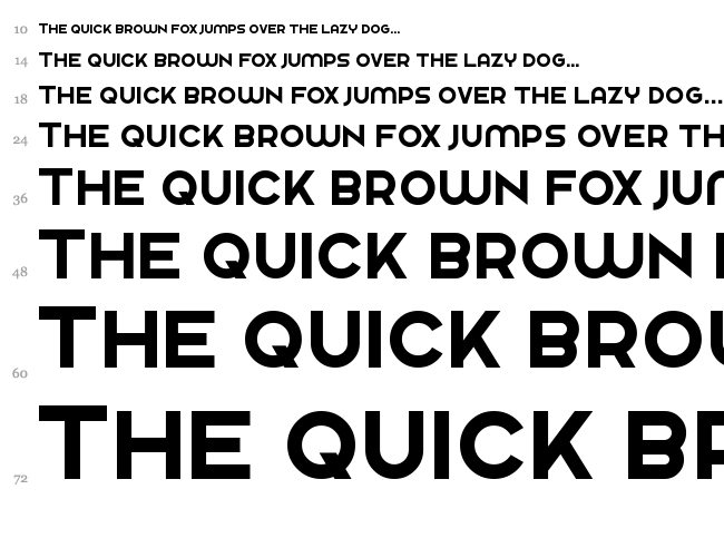 Fingbanger font waterfall