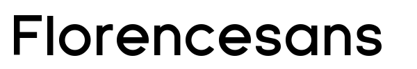 Florencesans font preview