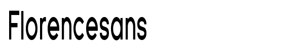 Florencesans font preview
