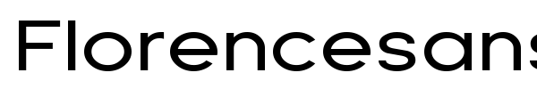 Florencesans font preview