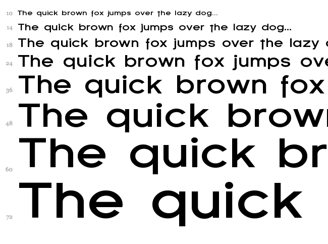 Florencesans font waterfall