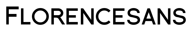 Florencesans SC font preview