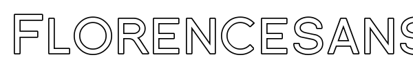 Florencesans SC font preview