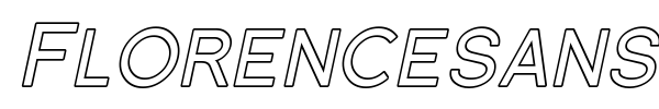 Florencesans SC font preview