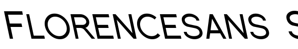 Florencesans SC font preview