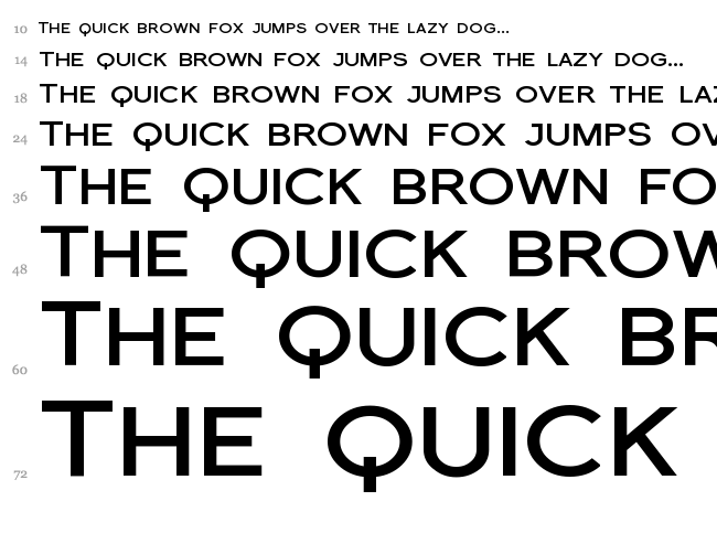 Florencesans SC font waterfall