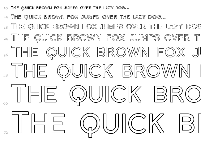 Florencesans SC font waterfall