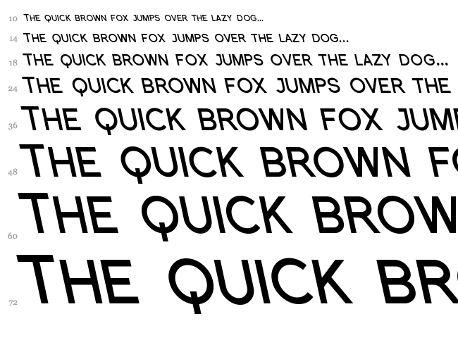 Florencesans SC font waterfall
