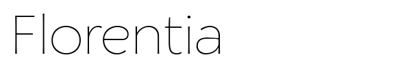 Florentia font