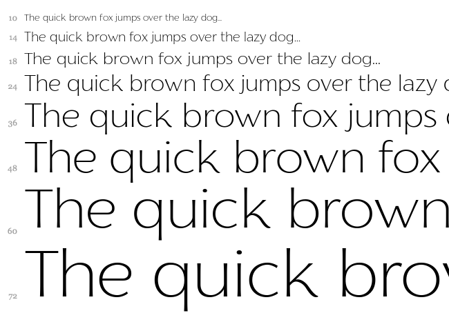 Florentia font waterfall