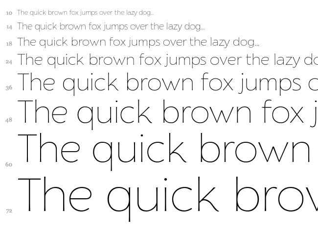 Florentia font waterfall