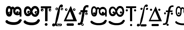 FranKlein font preview