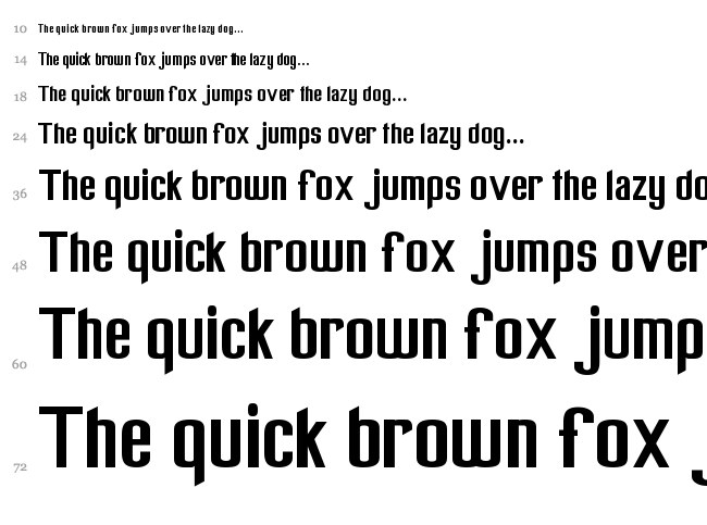Freak out Go bananas font waterfall