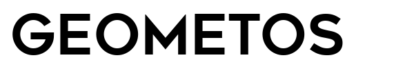 Geometos font