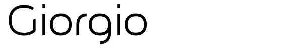 Giorgio font