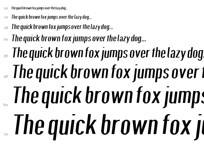Give A Hoot font waterfall