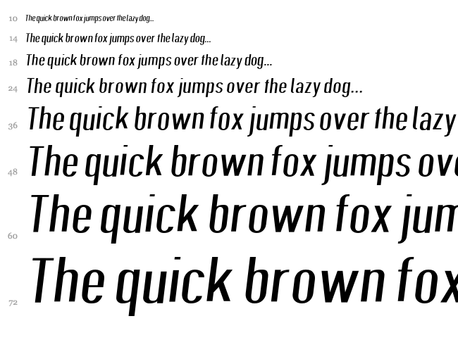 Give A Hoot font waterfall