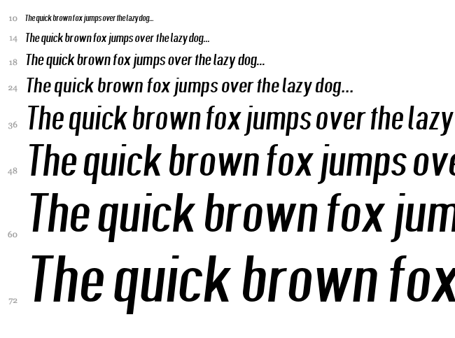Give A Hoot font waterfall