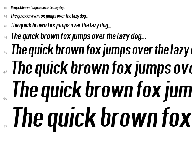 Give A Hoot font waterfall