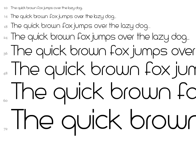 Glamourousse font waterfall