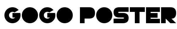 GoGo Poster Punch font preview