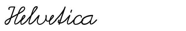Helvetica font
