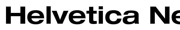Helvetica Neue font preview