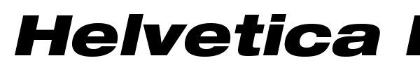 Helvetica Neue font preview