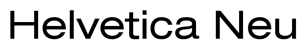 Helvetica Neue font preview