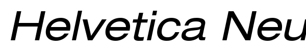 Helvetica Neue font preview