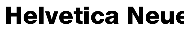Helvetica Neue font preview