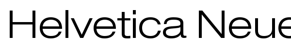 Helvetica Neue font preview