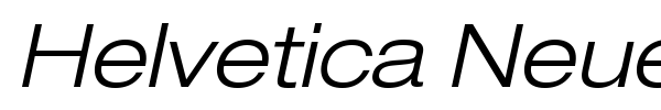 Helvetica Neue font preview