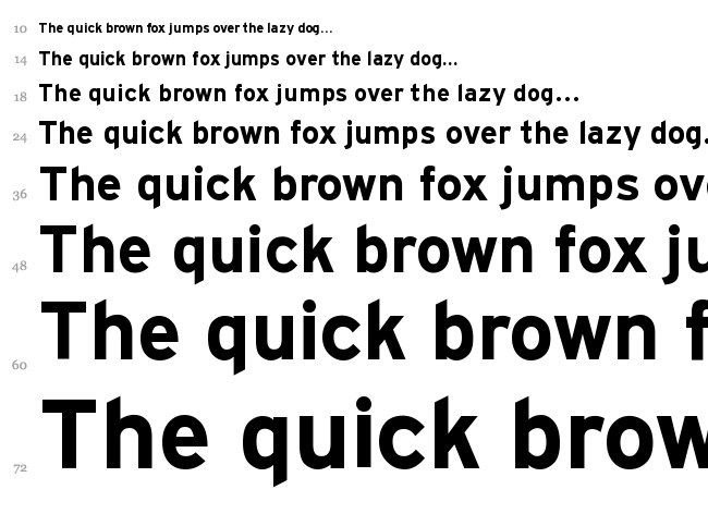 Hit the Road font waterfall