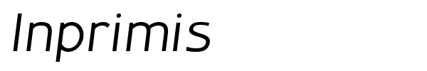 Inprimis font