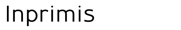 Inprimis font preview
