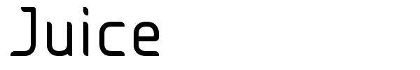 Juice font