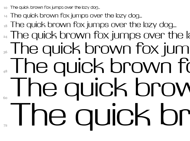 Kasse FLF font waterfall