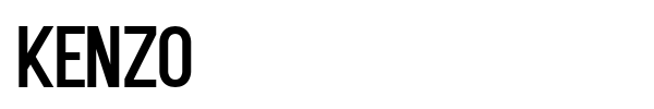 Kenzo font