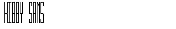Kibby Sans font