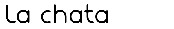 La chata font
