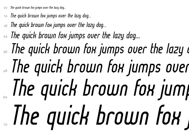Lady Ice font waterfall